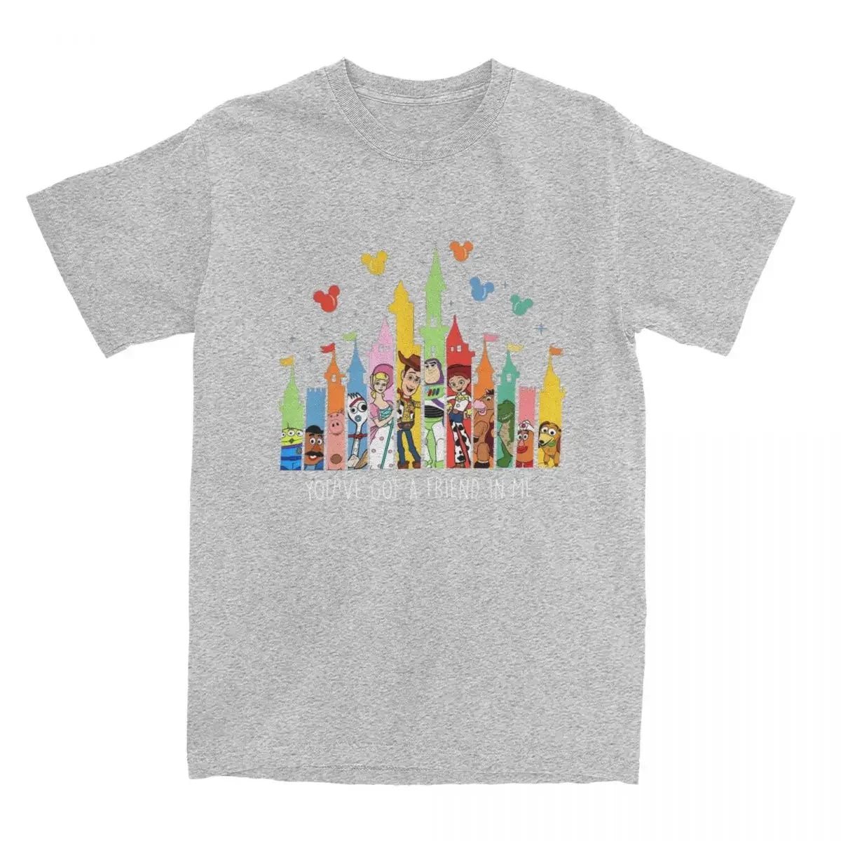 Toy Story Friends Men Women T Shirts Accessories Vintage Tees T-Shirt Cotton Christmas Present Clothing
