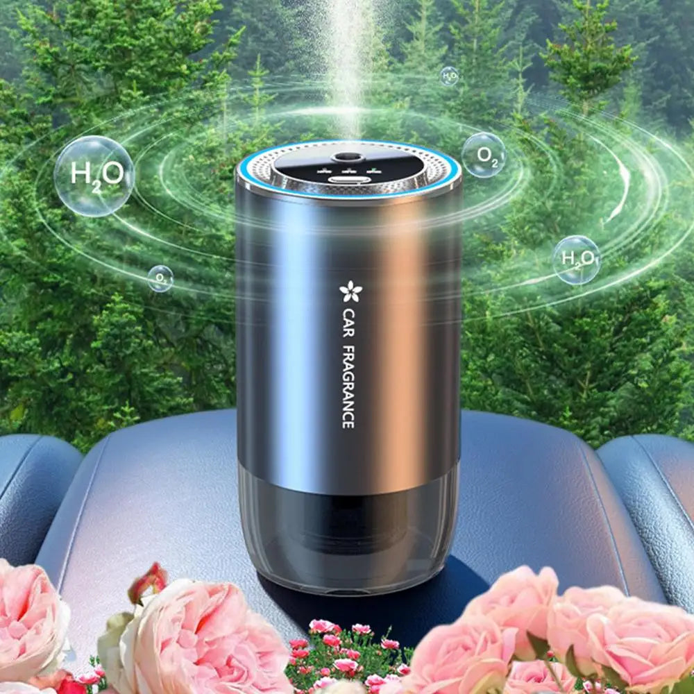 Car Diffusers For Essential Oils Smart Car Diffuser Perfume Adjustable Concentration Car Fragrance Diffuser 50ml Car Aromatherap