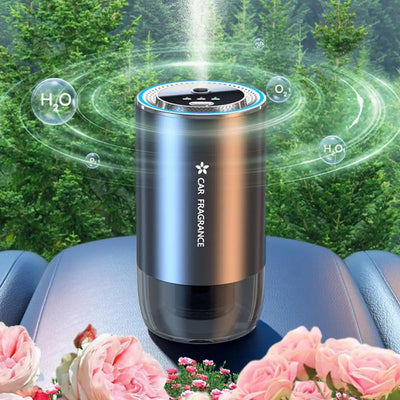 Car Diffusers For Essential Oils Smart Car Diffuser Perfume Adjustable Concentration Car Fragrance Diffuser 50ml Car Aromatherap