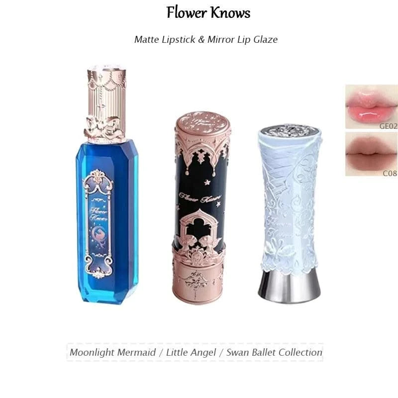 Flower Knows Moisturizing Long-lasting Lipstick Lip Gloss Nourishing  3.5g