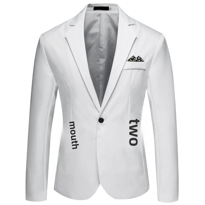 New Autumn Men's Western-style Suit Single-breasted Casual Cross-border Amazon Fashion Outdoor Wear Men's Blazer