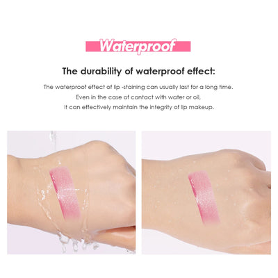 Girlish & Juicy Color Lip Tint with Moisture Essence, Long-Lasting Moisture & High Shine Plump and Pout Lip Plumper for Women