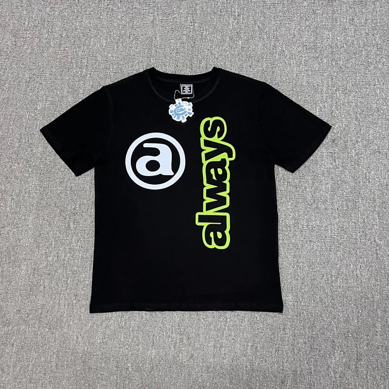 Hot Sale Men Women T Shirt Designer Tee ADWYSD Print Short Sleeve Luxury Brand Oversized Top Round Neck Men Women Cotton T-Shirt