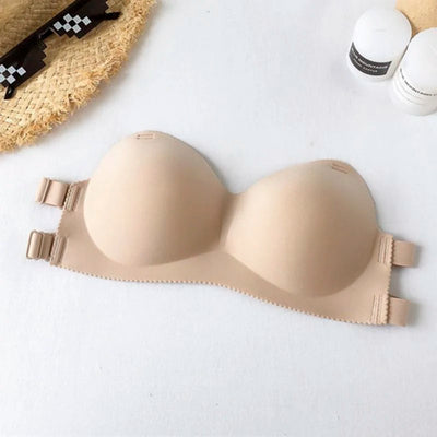 Women Bra Breathable Push UP Bras Seamless Wire Free Solid Lingerie Invisible