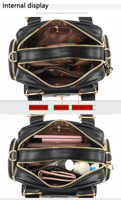 New Summer Fashion Women Designer Bag Leather Handbags PU Shoulder Bag Crossbody Shopping Bags For Women Luxury Lady Purse Sac