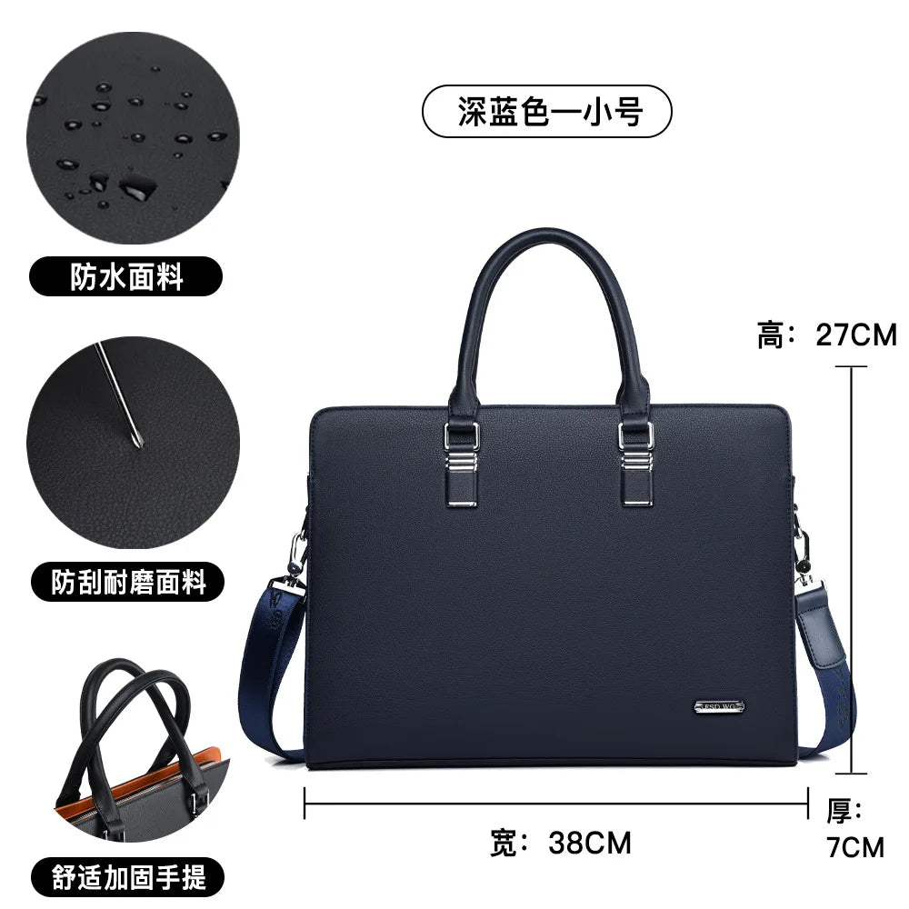 Men Business Briefcase for Husband Shoulder Bag MaLE Laptop Briefcases Bags Large Capacity Men's Handbag Bolso Grande Mujer