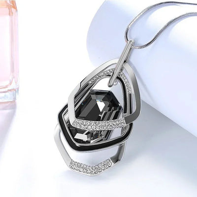 Long Necklaces & Pendants for Women Maxi Collier Femme Geometric Chain Fashion Necklace Statement Colar Accessories Jewelry 2024