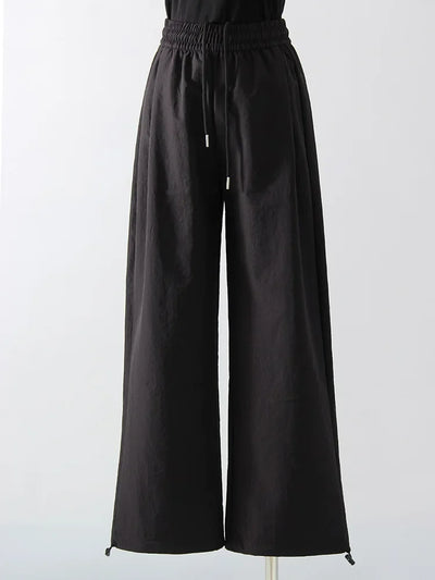 White Sweatpants For Women High Waist Loose Joggers Straight Trousers Female Black Spring Summer Casual Woman Long Pant Wide Leg