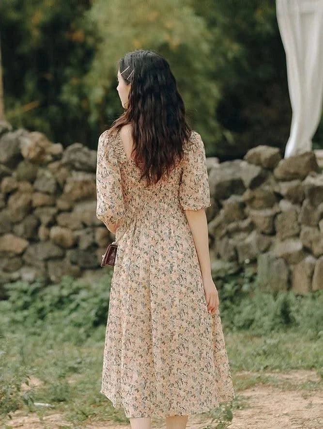 Female Dresses Pink Women's Dress Floral Graduation Formal Occasion Flower Birthday Elegant and Beautiful 2024 Fashion Summer X