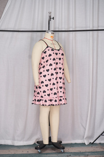 Medium to large-sized women's pajamas  oversized pajamas  loose pajamas  pajamas  home clothing  oversized pajamas  and skirts