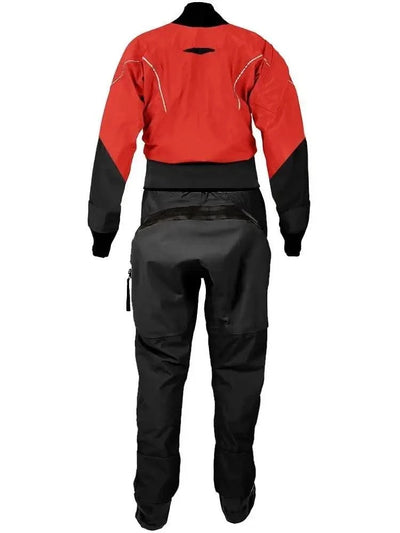 Women's waterproof breathable padded drysuit, latex neck gaiter, sleeves, kayaking, fishing, surfing, DW26