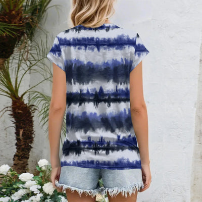 Womens Summer Tops Going Out Workout Outfits Spring Short-sleeved T Shirts Business Casual Dressy Fashion Trendy Clothes 2025