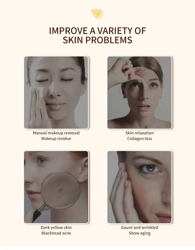 High Frefruquency RF Neck Face Beauty Device Anti-aging Remove Double Chin EMS Facial Lifting Warm Facial Massager
