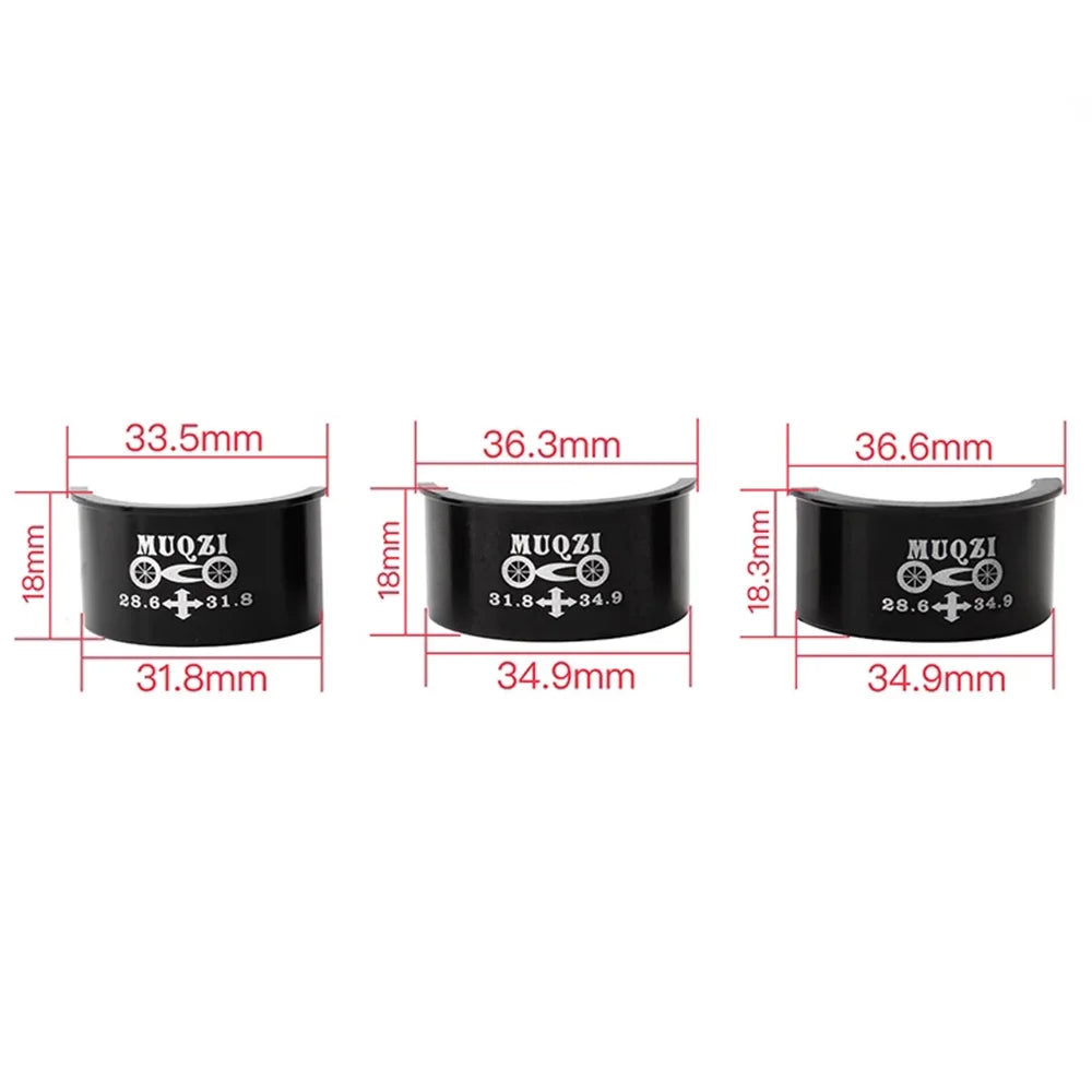 Road 28.6 31.8 34.9mm Bicycle Accessories Bike Front Derailleur Reducing Spacer Conversion Shim Gear Clamp Adapter