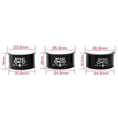 Road 28.6 31.8 34.9mm Bicycle Accessories Bike Front Derailleur Reducing Spacer Conversion Shim Gear Clamp Adapter