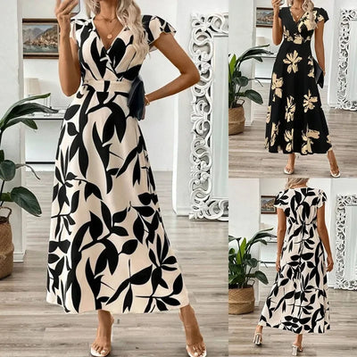summer dress woman 2025 vestidos para mujer fashion vestidos print party dresses vacation dress long dresses for woman clothing
