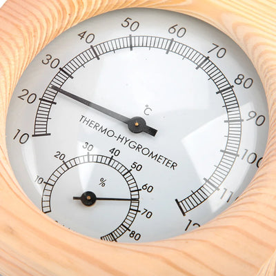 Sauna Room Hygrothermograph Thermometer Hygrometer Humidity and Temperature Measurement Meter for Sauna Room