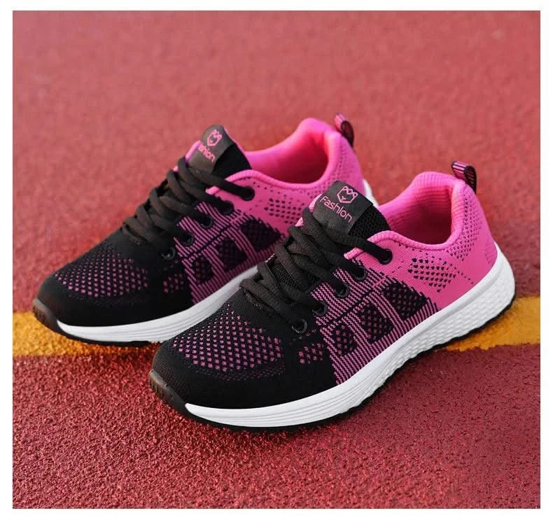 2024 Women Sport Shoes Fashion Platform Sneakers Ladies Spring Winter Flats Running Shoes for Woman - Elanique