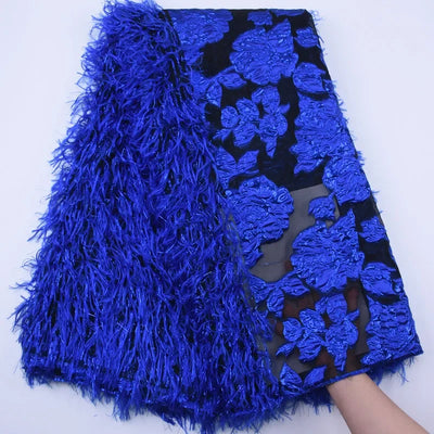 SJD African Demask Lace Fabric French Net Rmbroidery Brocade Lace 2024 Hot Sale Nigeria Jacquard Fabric For Women Luxury Dresses