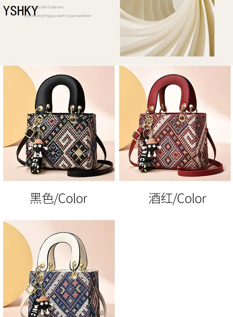 New women bag Shoulder bags Fashion Casual Luxury handbag Designer  new bag for women 2025 Composite Fashionable large handbag