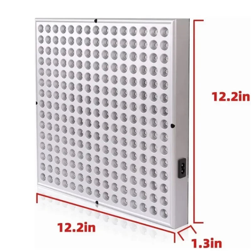 NEW 225 LED Red Light Therapy Panel Lamp 660nm 850nm Red Light for Body Pain Relief Blood Circulation Skin Beauty Massaging Lamp