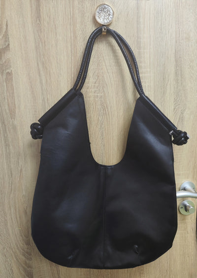 Womens Black Handbag Minimalist Casual Tote Bag Large-capacity Commuting Shoulder Armpit Large Handbags Designer Business Clutch
