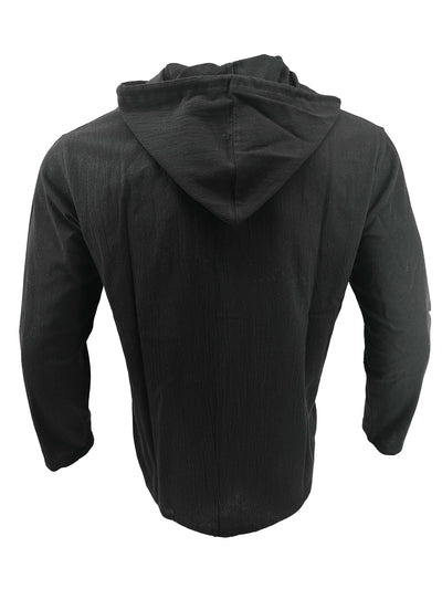 Men's Linen Shirt Solid Streetwear