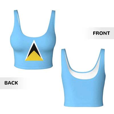 Women's Sports Vest  with Bra  Women's Workout Shorts