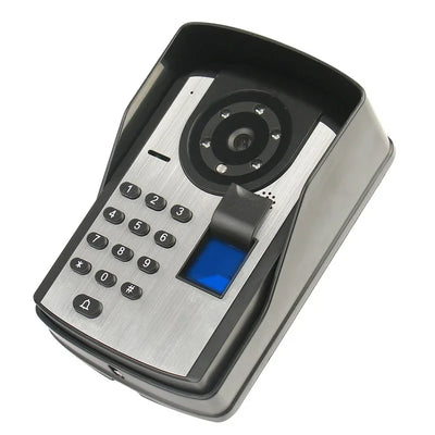Video Intercom Doorbell Kits 7'' Monitor Wired Wifi Video Door Phone System IR Camera with Electric Lock +Exit+ APP Control