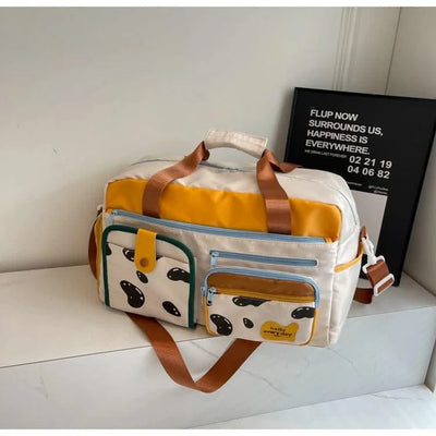 Women's Fashionable and Lightweight Boarding Bag for Maternity, Business, Yoga