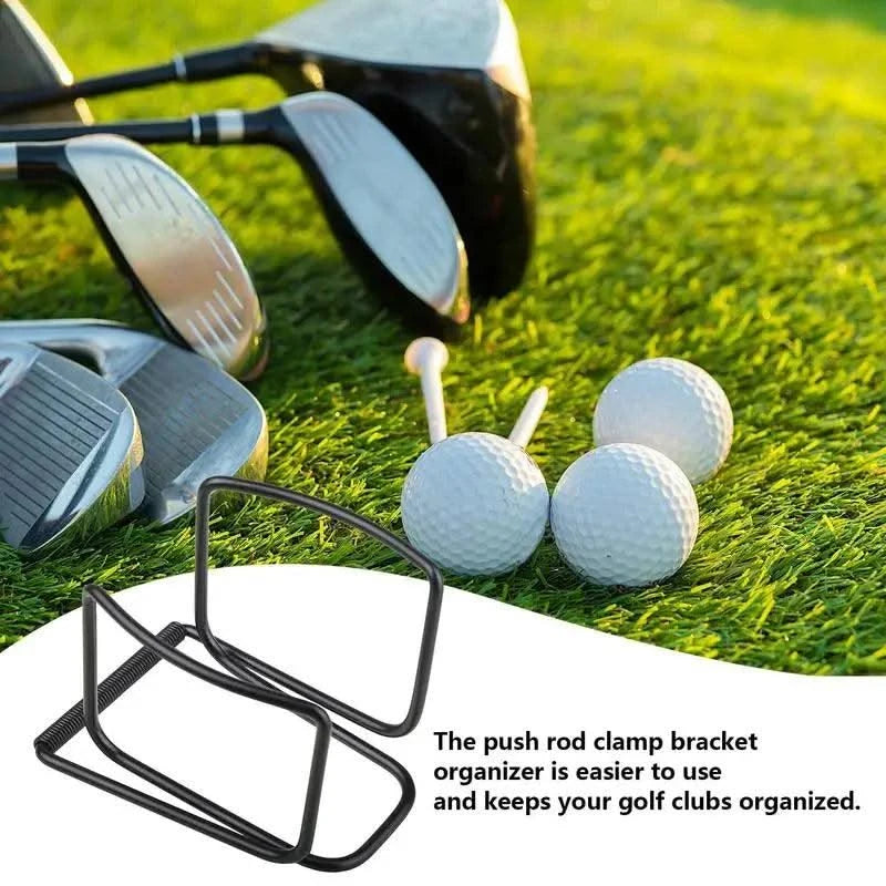 Golf Putter Holder Golf Bag Clip Fixed Golf Clubs Buckle Ball Training Aids Outdoor Sports Game Accessories Swing Trainer