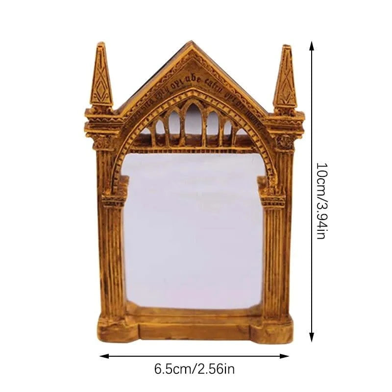 Mirror Of Erised Standing Bookshelf Decor Wizarding Witchy Items Magical Objects Wizard Home Decor Fantasy Gift