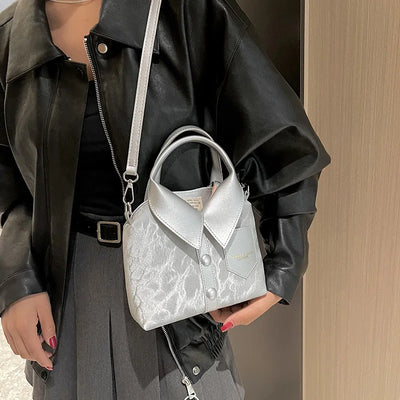 Tote Bag Hand Bags for Women 2024 Designer Handbag Shoulder Square Crossbody Korean Popular Youth Women's Fashion Original