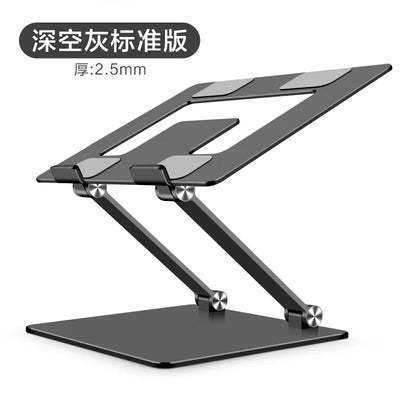 Height Adjustable Laptop Stand Compatible with MacBook Pro/Air 7-17.3 Inch Laptop Aluminum Laptop Stand Foldable dj Laptop Stand