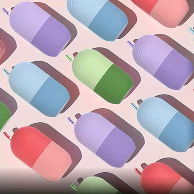 Ice Roller For Face & Eye Face Massage Silicone Ice Mold For Face Beauty Puffiness Relief Facial Massager Skin Care Tools