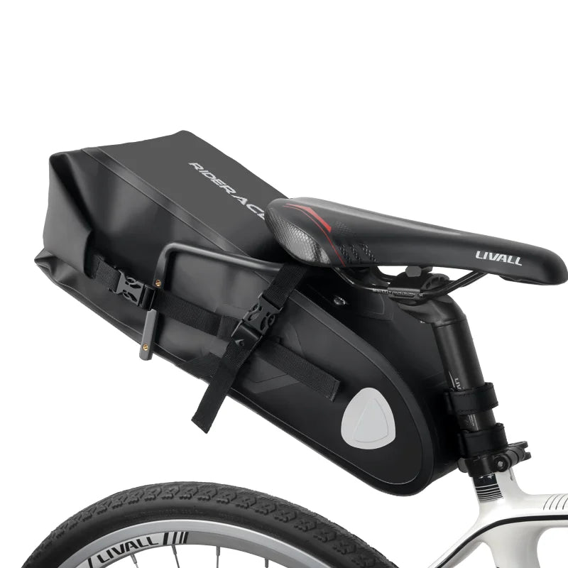 Bicycle Saddle Stabilizer Bracket Rear Seat Aluminum Alloy Holder MTB Road Bike Luggage Rack Rear Seat Mount Cycling Accessories