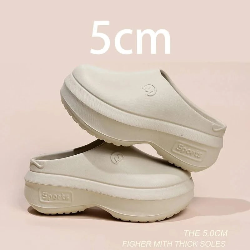 Women Slippers Couples Garden Clog Women Water Proof Chef Shoe Comfortable Sandal Slippers For Pet Workers Outdoor Fishing Shoes