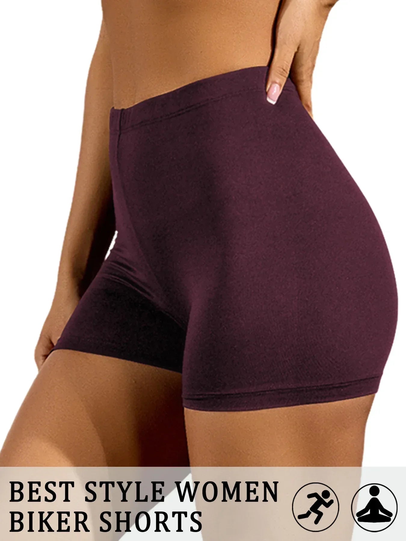 Biker Shorts For Women Super Soft No See Through Workout Yoga Running Cycling Push Up Gym Fitness Shorts Women's Activewear