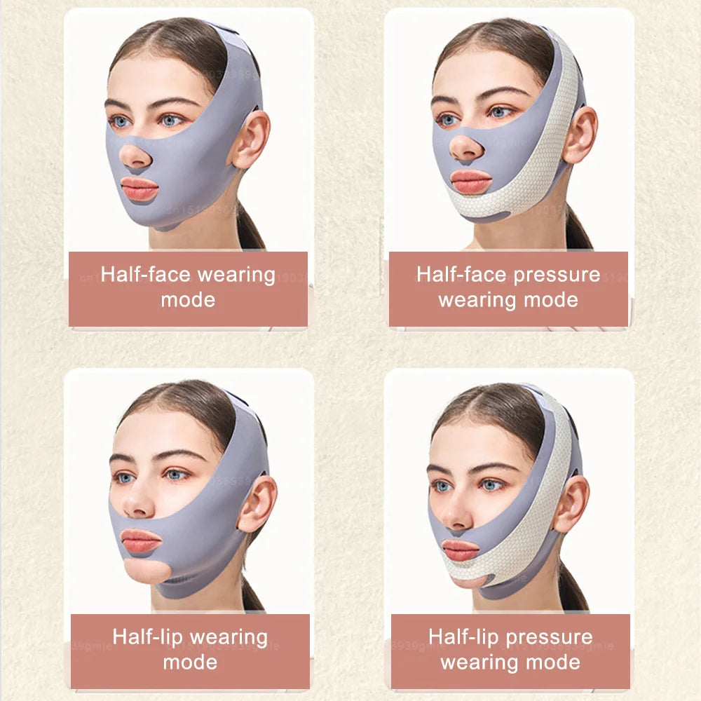 Face Lifting Bandage V Shaper Facial Slimming Reduce Double Chin Shape Lift Anti Wrinkle Fade Nasolabial Fold