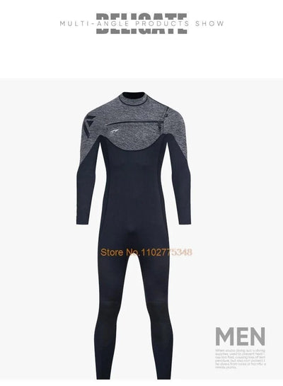 Wetsuits For Men Women Neoprene Surf Suit Wet Suit Chest Zip 3/2mm Full Body Dive Skins For Surfing Diving Snorkeling Kayaking