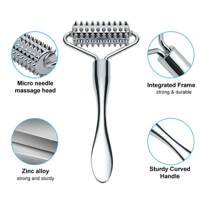 Face Eye Roller Massage Neck Stick Spatula Massager Anti Eye Pouch Dark Circles Cream Spoon Applicator Removal Shrink Pores