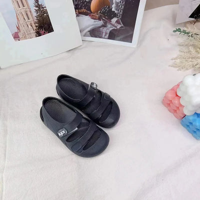 Kid Toddler Flat Breathable Fishermen Roman Shoes Children's Colorful Beach Comfortable Jelly Sandals Boy Girls Sandals SO098
