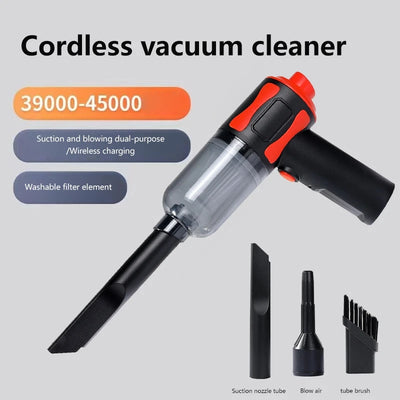 Portable Car Vacuum Cleaner  Wireless Handheld High Power Auto Vacuums Pet Home & Car Dual Use Vacuum Cleaners Low Noise USB NEW