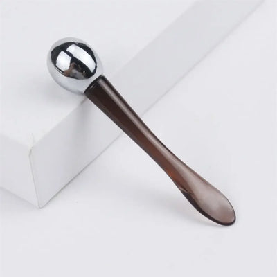 1Pcs Double-end Eye Roller Massage Stick New Simple Anti Wrinkle Cosmetic Spatula Durable Eye Cream Applicator Facial Spoon