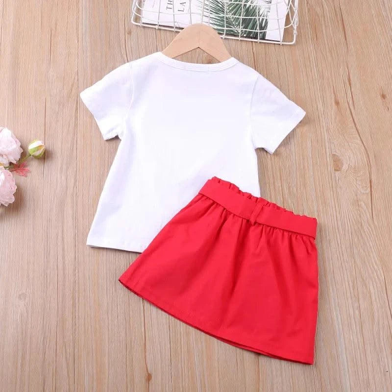 Clothes For Girls Summer Toddler Girls Clothes 2Pcs Outfits Kids Clothing For Girls Tracksuit Suit For Girls Children Clothing