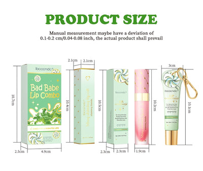 Lip Oil Lipstick Set Long Lasting Hydration Lightweight Texture Natural Lipgloss Lip Deeply Moisturizing Lip Makeup Cosmetics