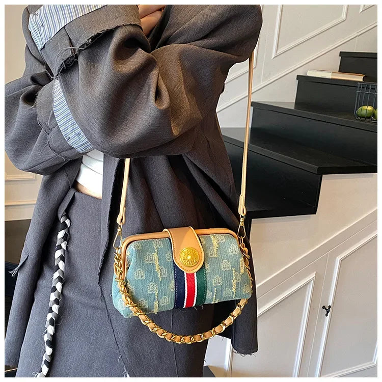 Luxury - Grade 2025 Women's Niche - Designed Cowboy - Cloth Bags - Fashion - Forward Crossbody, Shoulder & Under - Arm Bags