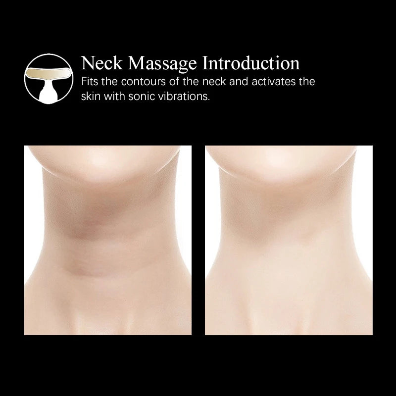 3 In 1 Facial Lifting Device Neck Facial Eye Massage Face Slimmer EMS Beauty Skin Tightening Wrinkle Anti Aging Face Massager