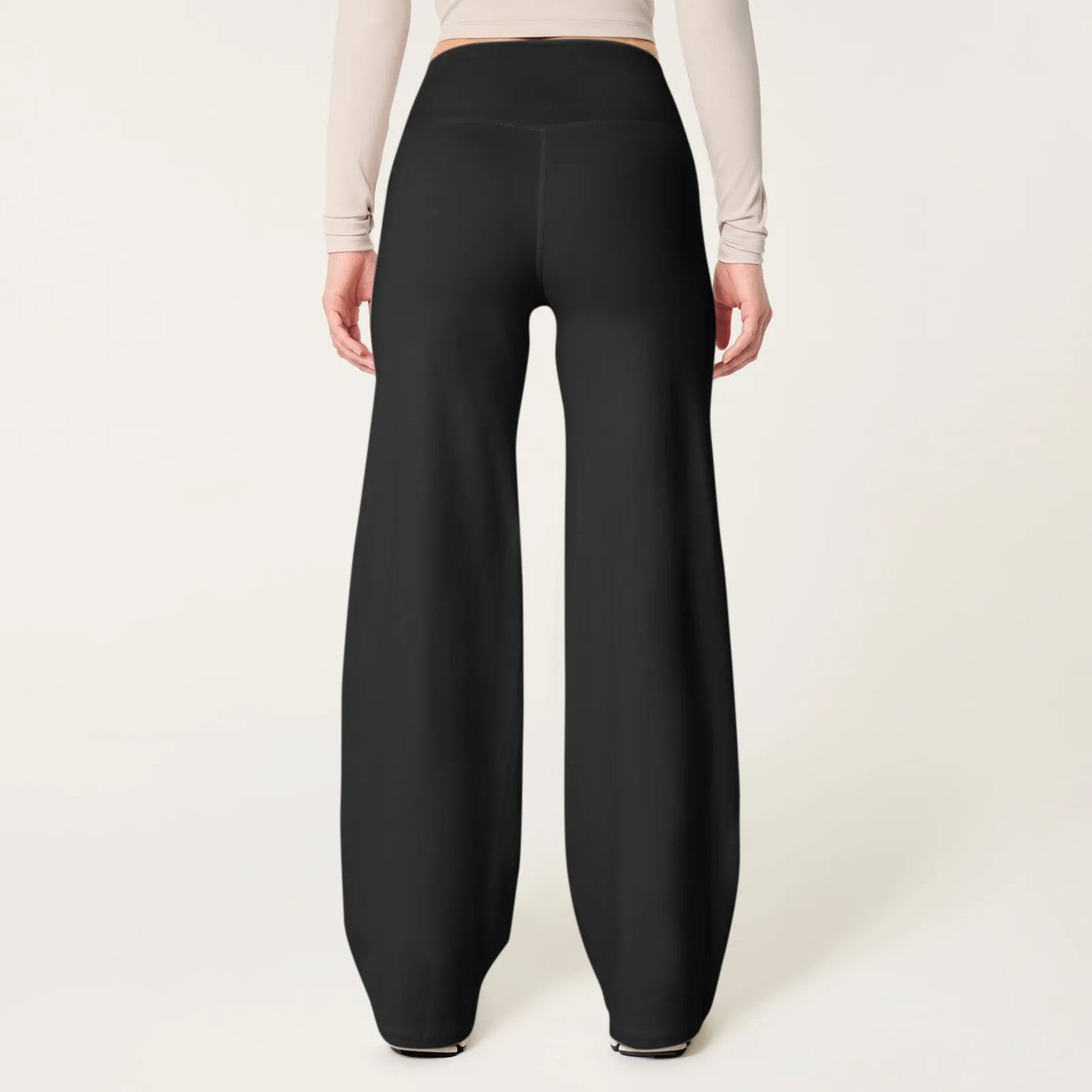 Wide Leg Pants For Women Yoga Pants High Waist Sweatpants With Pockets Stretch Pants Comfy Workout Sports Sweatpants Leggings