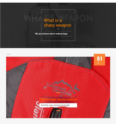 Outdoor Travel Backpack Big Capacity Fashion Travel Backpacks Men Climbing Travel Backpack Classic Sport Travel Backpacks